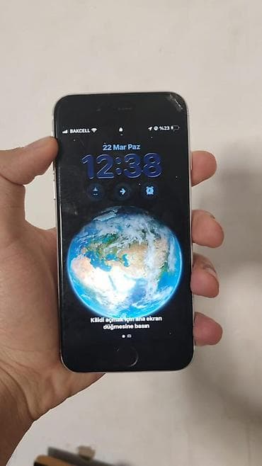 iphone na rate: IPhone SE 2020, Ağ, Barmaq izi — 2