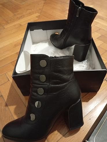 botlar: Dosso Dossi qadın botları - Rəng: qara təmiz dəri - Material: hamar — 5