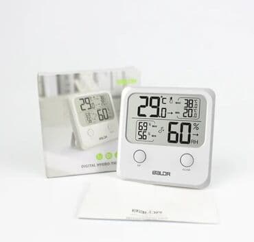 qida termometr: Termometr. - Model: BALDR BO-335TH yüksək dəqiqli temperatur və — 3