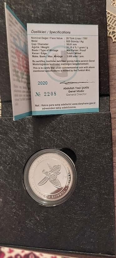 qarabag imzali forma: Məhsul: “Qarabağ Azərbaycandır” gümüş xatirə sikkəsi – Türkiyə — 3