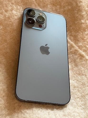 a 7: IPhone 13 Pro Max, Sierra Blue, Face ID — 3