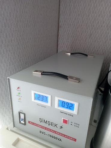 İşlənmiş, Ev üçün, 1 faza, Gərginliy stabilizatoru, 220/110 V, Ünvandan götürmə, Kredit yoxdur — 2