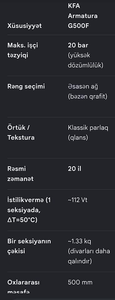 İşlənmiş Seksiyalı Radiator Alüminium — 7