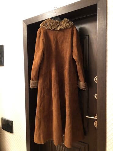 женские шубы с воротником: 40-42ela vəziyyt — 3
