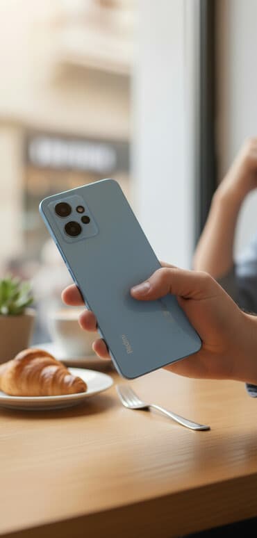 Redmi Note 12, 256 GB, rəng - Göy, Barmaq izi lalafo.az -da Redmi Note 12, 256 GB, rəng - Göy, Barmaq izi