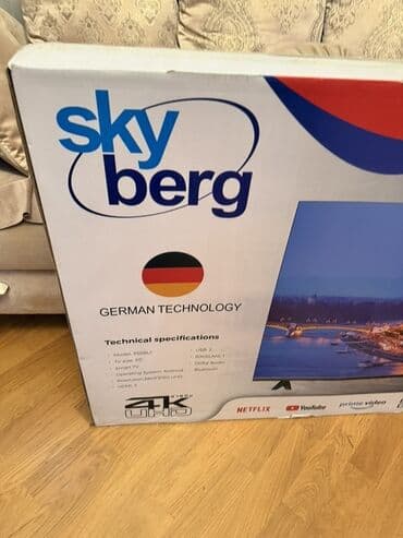 samsung telfonlari: Yeni Televizor Samsung Led 55" 4K (3840x2160) — 2