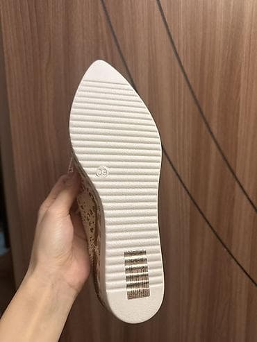 aksesuar instagram: Məhsul: Qadın üçün krujeva baletka/espadril tipli ayaqqabı - Rəng — 1