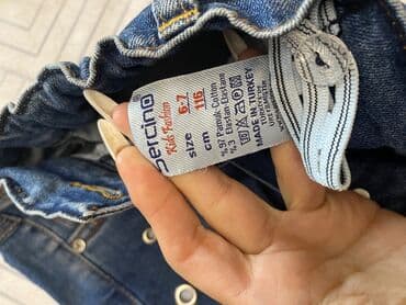 американская детская одежда: Uşaq geyim dəsti 3 ü birlikdə 8 manat - Zolaqlı trikotaj sviter — 4