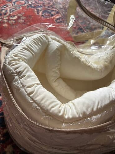 расчески для новорожденных: Uşaqlar üçün beşik, zərif güllü naxışlarla bəzədilib. Yüngül və — 5