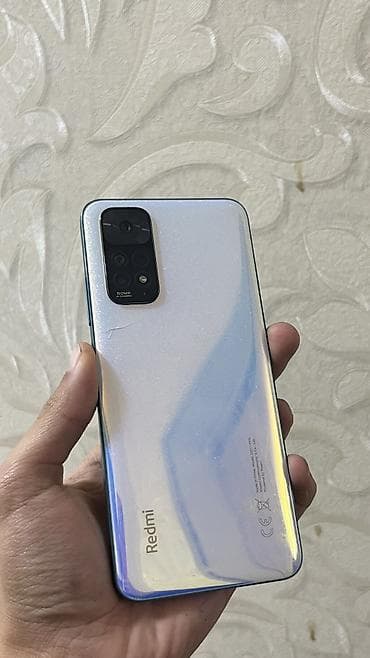 Redmi Note 11, 128 GB, rəng - Mavi, Barmaq izi