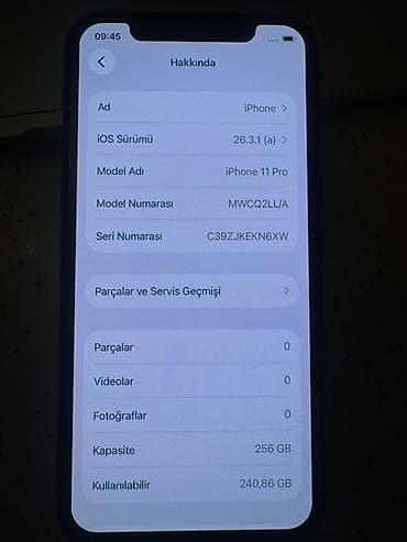 iphone qulaqliq: IPhone 11 Pro, 256 GB, Simsiz şarj — 3