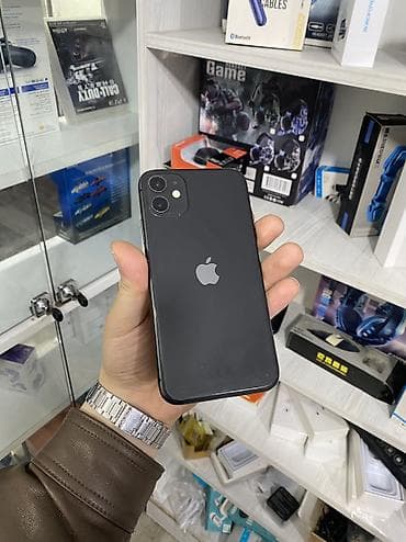 ikinci el ayfon 11: IPhone 11, 128 GB, Simsiz şarj, Face ID — 2