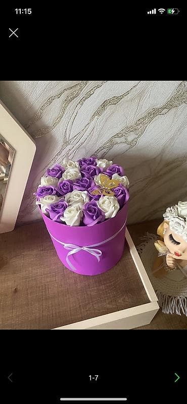 Satilirlar endirim olub.Şam gul 20mBuket gul15m