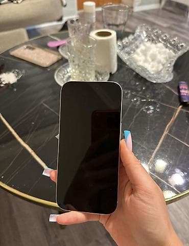 optimal electronics kondisioner: IPhone 16 Pro, 128 GB, Gümüşü, Zəmanət, Face ID, Sənədlərlə — 5