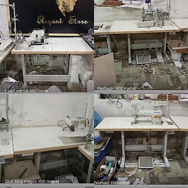 Tikiş avadanlıqları satılır: - 4 saplı overlock – 450 manat • Sənaye lalafo.az -da Tikiş avadanlıqları satılır: - 4 saplı overlock – 450 manat • Sənaye
