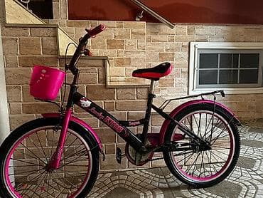 Uşaq velosipedi – Lucky Kids Super, 1 sürət - Rəng: çəhrayı/qara - — 3