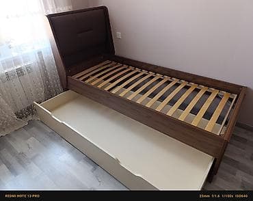 İşlənmiş, Təknəfərlik çarpayı, Bazalı, Matrassız, Siyirməli