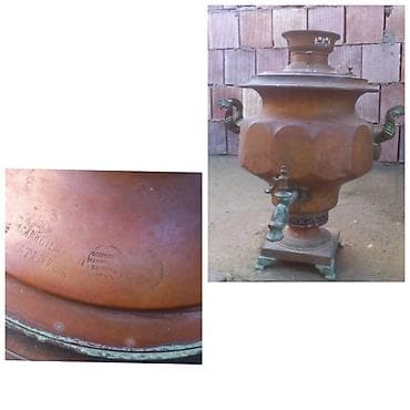 mis samovar: Qədim samovar, 1870 il, Mis — 1