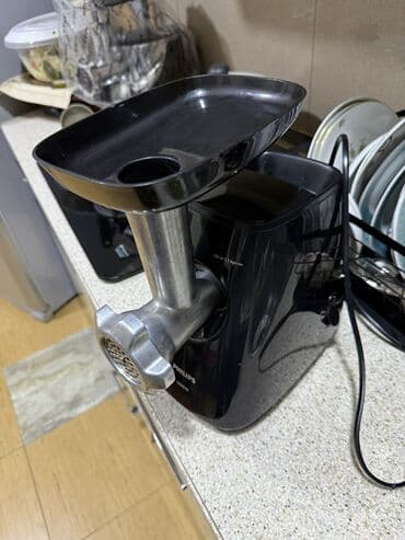 Yemək hazırlamaq üçün texnika: Ət çəkən maşın Philips, 1800 Vt, Revers ilə, İşlənmiş — 4