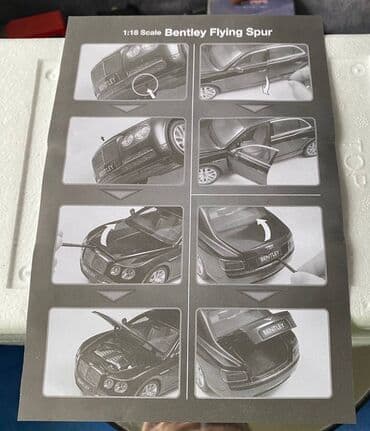 metbex tavan modelleri: Коллекционная модель Bentley Flying Spur W12 Diamond Black 2012 — 7