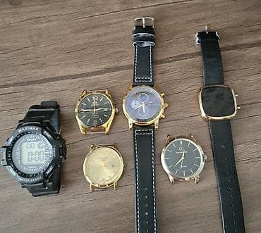 Комплекты с часами: Спортивный Комплекты с часами, цвет - Черный — 1