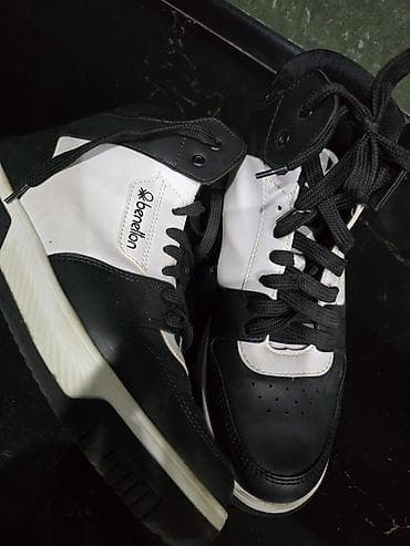 Мужская одежда: Benetton idman ayaqqabısı – 40 razmer. - Model: high-top/sniker üslubu — 1