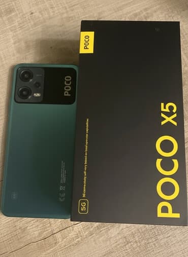 huawei y5 lite qiymeti: Poco X5 5G, 256 GB, rəng - Yaşıl, Sensor, Barmaq izi, Face ID — 1