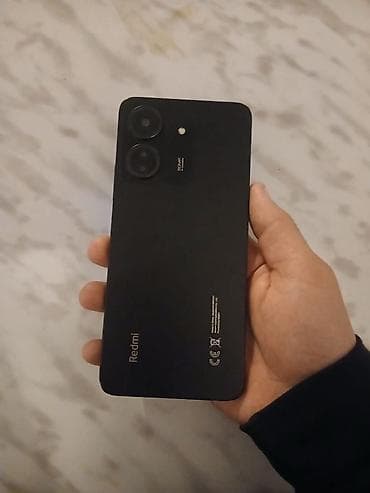nokia 515 satilir: Redmi 13C, 128 GB, rəng - Qara, Sensor, Barmaq izi, İki sim kartlı — 1