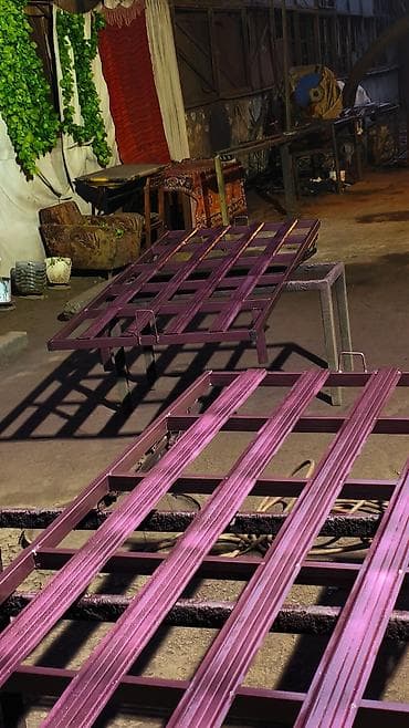 Məhsul: Dəmir pəncərə barmaqlıqları və metal karkas konstruksiyaları