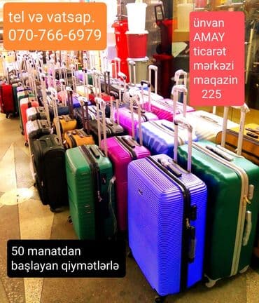 Нарды: Sərfəli qiymətlərlə çamadanlar – 50 manatdan başlayan qiymətlər! - — 3