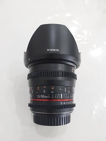 plestesn 5: Rokinon Cine DS 50mm T1.5 AS UMC – kino/video üçün manual obyektiv - — 2