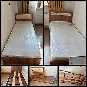 islenmis mebel: İşlənmiş, Təknəfərlik çarpayı, Matras ilə — 1