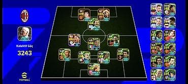 PES HESAB SATİLİR TEK BAG GUL KİMİ 11 PULLU KART VAR 9 TEKNİK