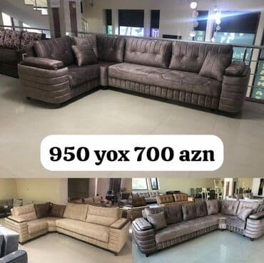 отдам даром баку: Угловой диван, Новый, Раскладной, С подъемным механизмом, Ткань, Бесплатная доставка в черте города — 2