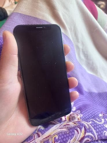 iphone x arxa: IPhone X, 64 GB, Qara, Face ID — 2