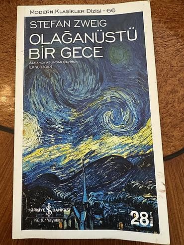 Məhsul: Kitab – “Olağanüstü Bir Gece” (Stefan Zweig) Seriya: Modern