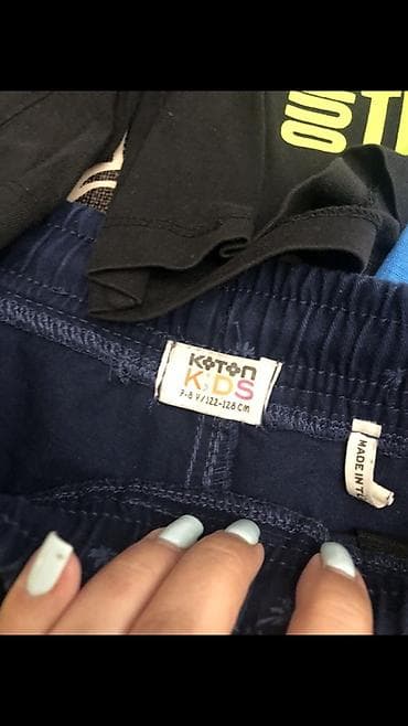 sortik mayka: Uşaq geyim dəsti – 7-8 yaş (122–128 sm) Brend: LC Waikiki — 8