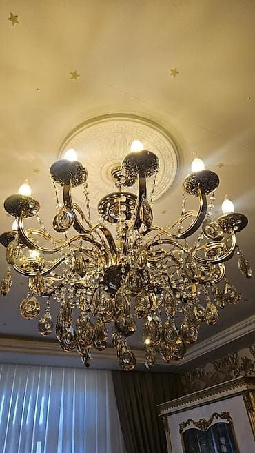 Çılçıraq, 10 və daha çox lampa, Metal — 3