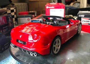 metbex tavan modelleri: Коллекционная модель Ferrari California T Open Red 2014 BBurago Scale — 20