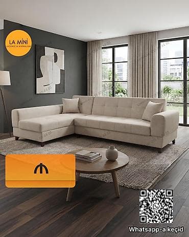 Künc divan, Açılmayan, Bazasız, Parça