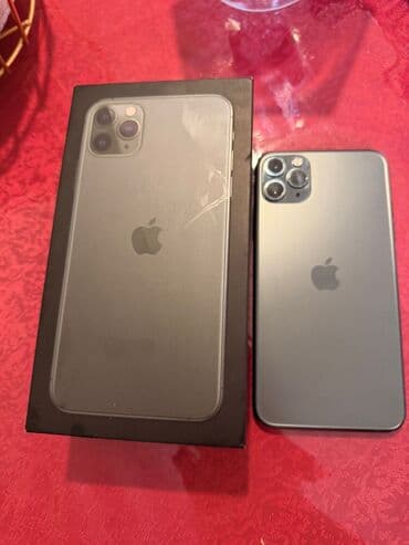 iphpne 11 pro: IPhone 11 Pro, Matte Midnight Green, Face ID — 2