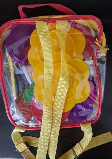 детская посуда: Детский набор "Mc Donald's" + посуда и печка с сушилкой Б/у в — 3