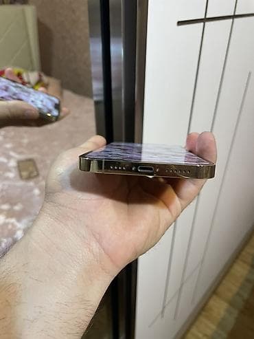 iphone pro max: IPhone 13 Pro Max, 256 GB, Matte Gold, Barmaq izi, Face ID — 4