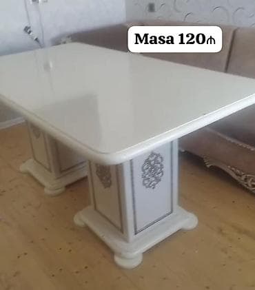 Tek masa satilir. *Qiymeti 120 Azn* Unvan Mehdiabad. Odeniwli — 1