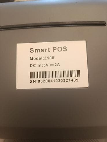 CASPOS Smart POS terminalı – model Z108 Smart POS (Z108 modeli) həm — 3