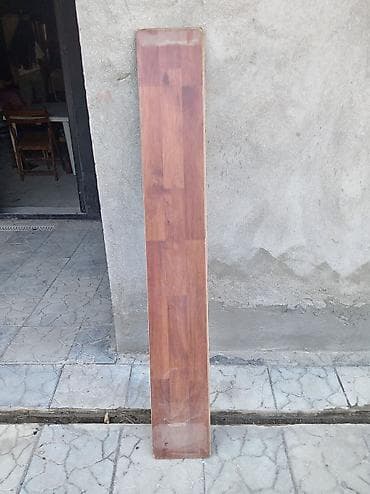 Taxta plitələr: Ağac döşəmə lövhəsi - Material: təbii ağac (parket tipli), çoxzolaqlı — 1