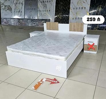 naduvnoy matras: İkinəfərlik çarpayı, Matras ilə — 1