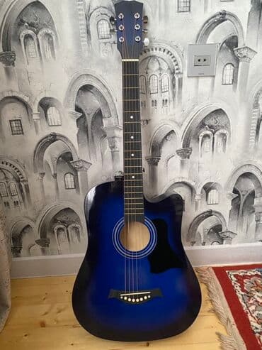 акустическая гитара для начинающих: Məhsul: Akustik gitara dəsti - Korpus: dreadnought forması, kəsik — 3