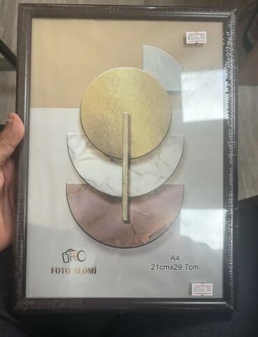 3D ручки: A4 ölçülü çərçivələr dəsti - Ölçü: A4 (21x29.7 sm) - Say: 4 ədəd - — 4