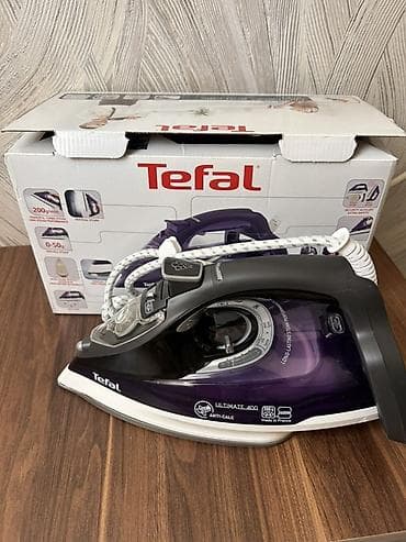 par utu: Tefal yenidir islenmeyib Ultimate Anti-Calc buxarlı ütü - Güc: 2600 W — 1